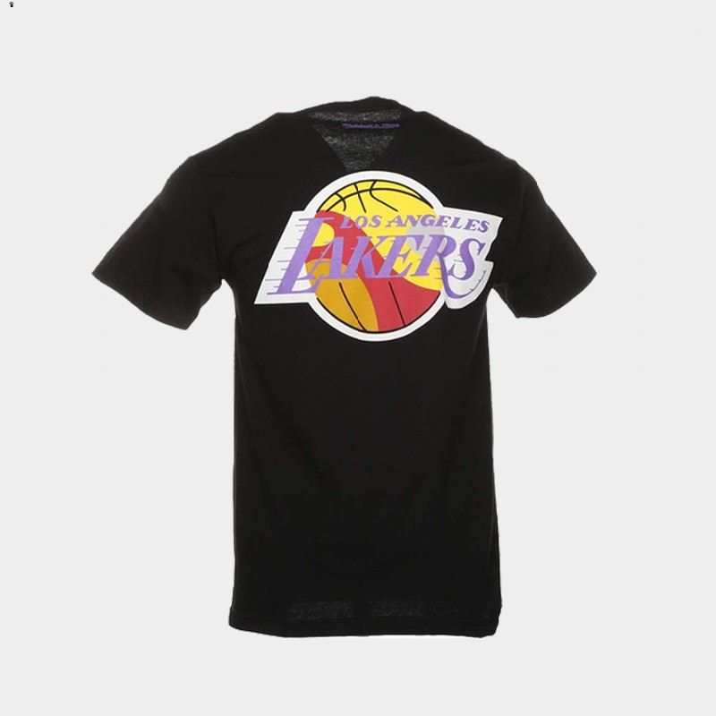 Men's Los Angeles Lakers NBA Takashi Murakami ComplexCon Limited Caricature Black Basketball T-Shirt JQV8283VZ